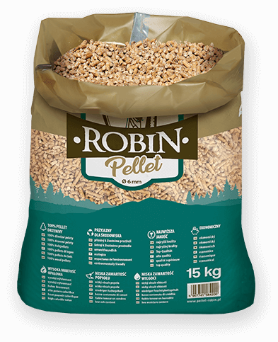 worek pelletu opałowego Robin do kupienia w Białogardzie lub sklepie internetowym